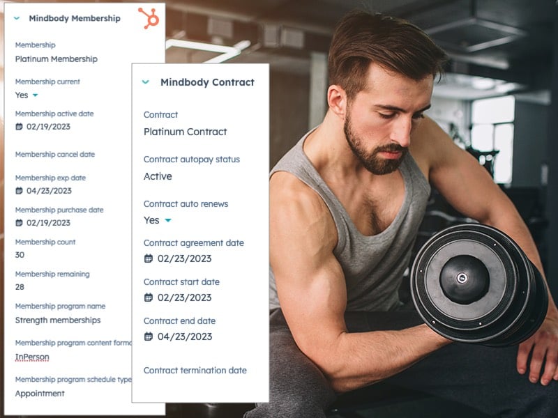Mindbody-client-services-synced-with-HubSpot