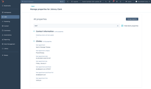 Next appointment properties in HubSpot